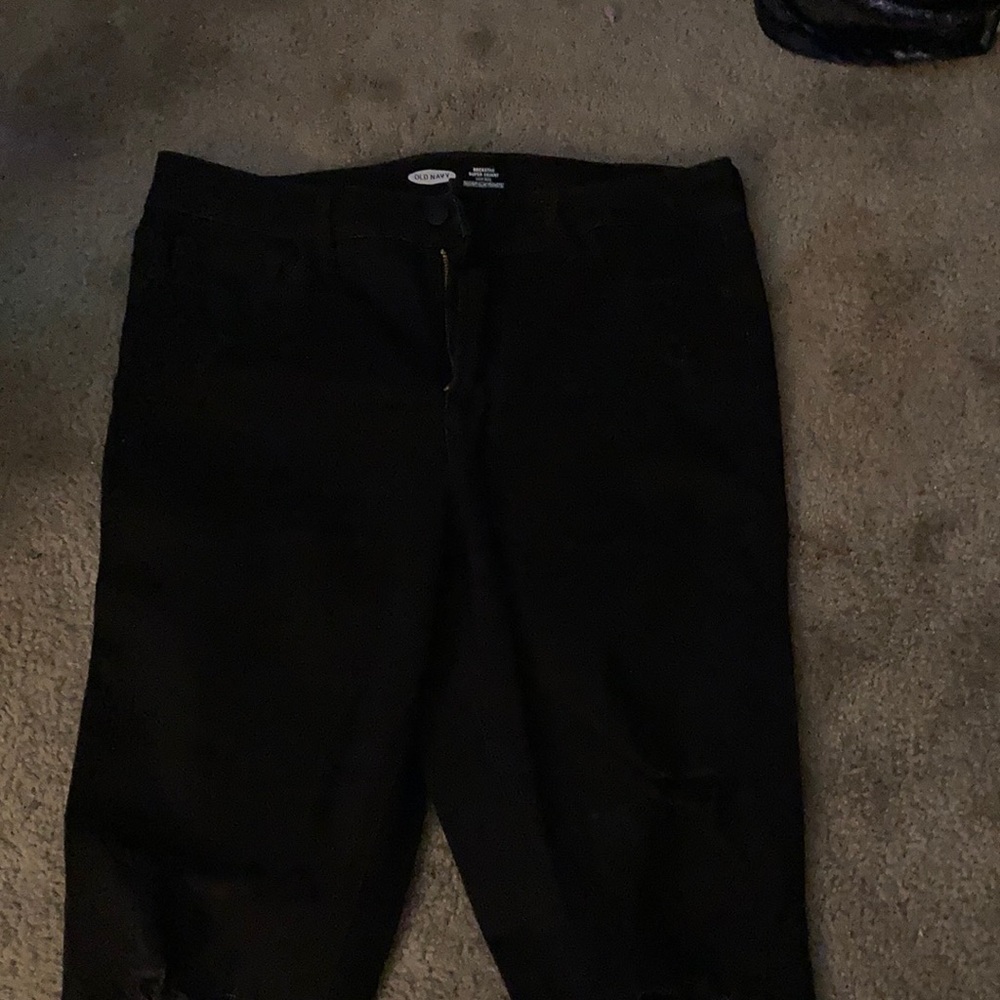 Black Ripped Jeans